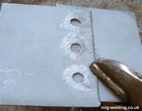 what size hole for plug weld sheet metal|plug weld vs spot.